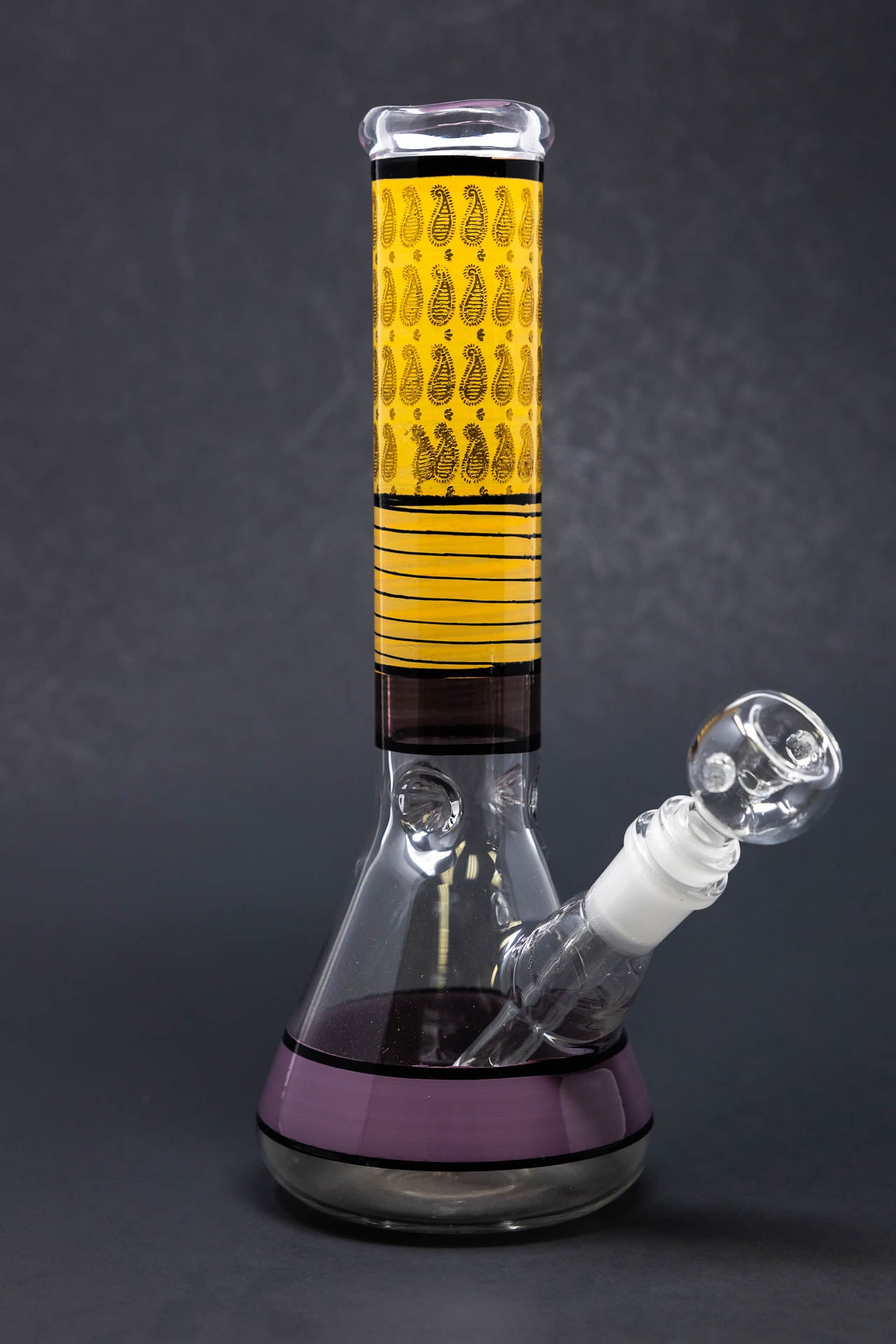 10" Tear Drop Beaker Bong w/ Ice Catcher