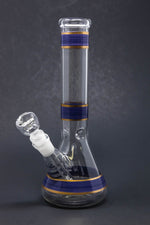 10" Dark Purple Beaker Bong w/ Ice Catcher