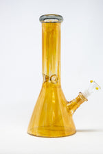 12" Golden Fumed Beaker w/ Ice Catcher