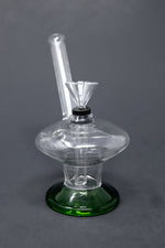 3" Mini Green Martini Glass Bong
