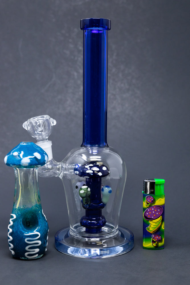 10" Premium Mushroom Bong Combo Set