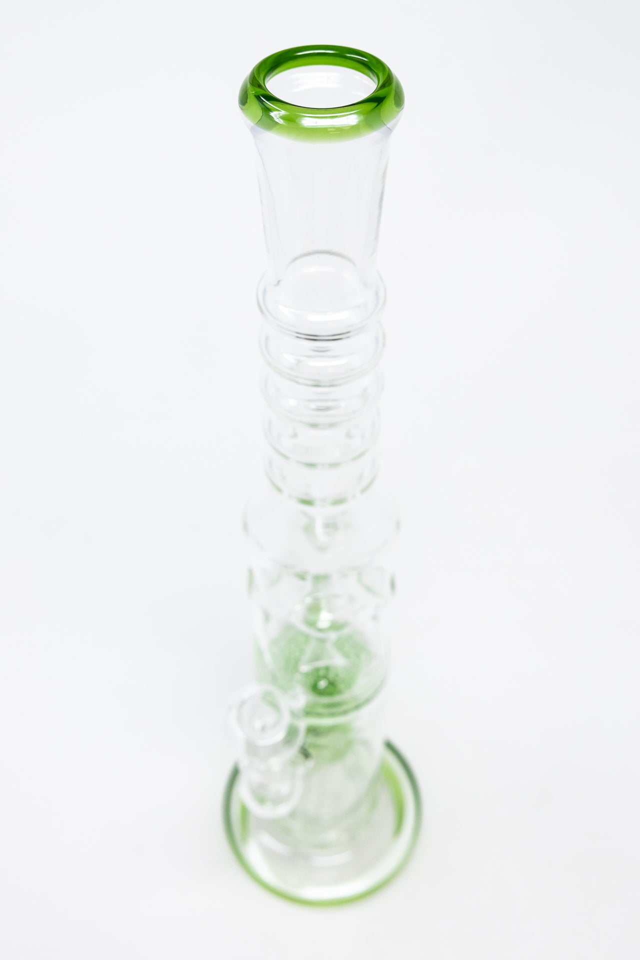 16" Green Jellyfish Honeycomb Bong