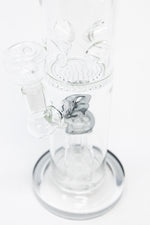 16" Grey Jellyfish Honeycomb Bong