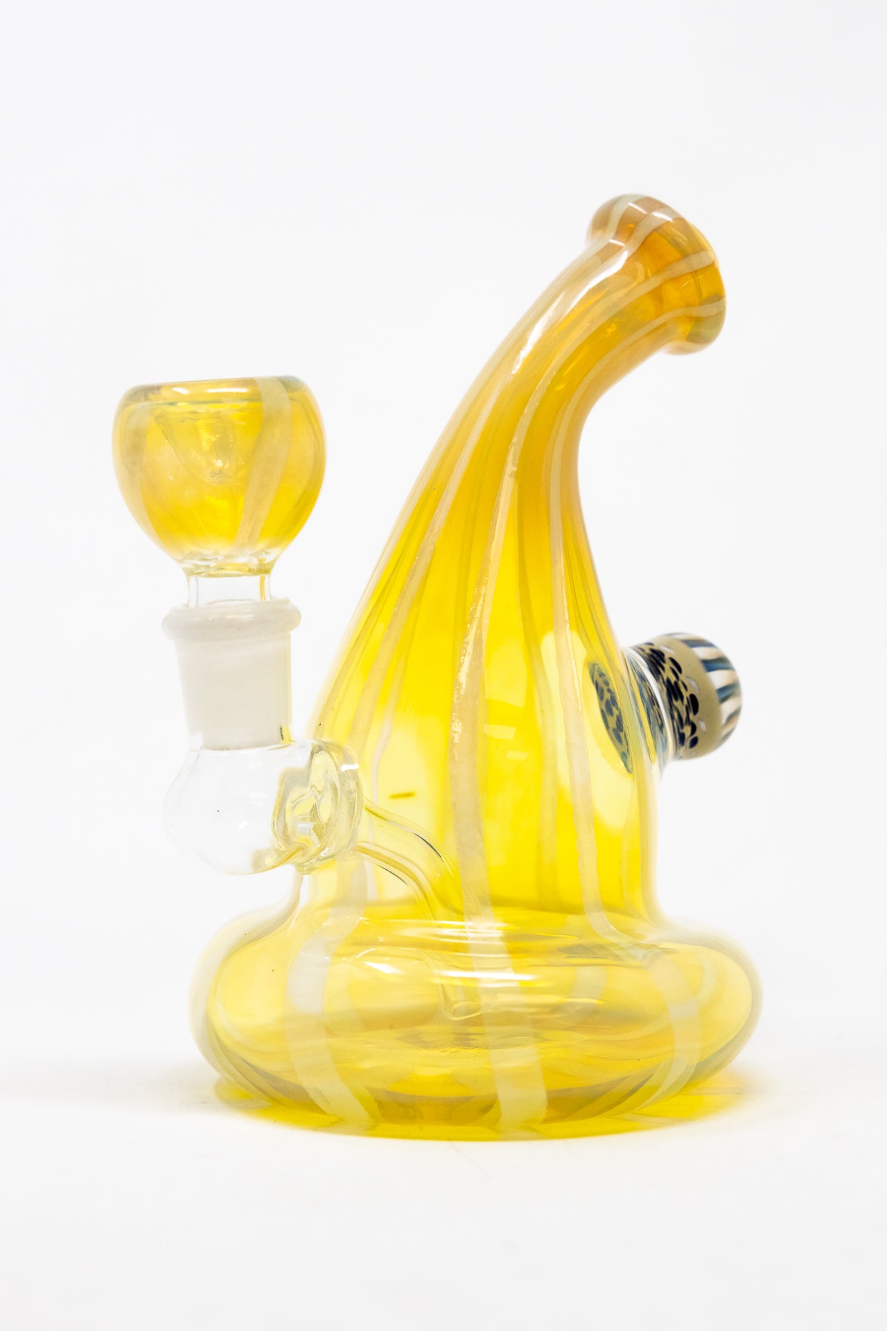 5" Fumed Color Changing Glass Bong