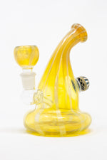5" Fumed Color Changing Glass Bong