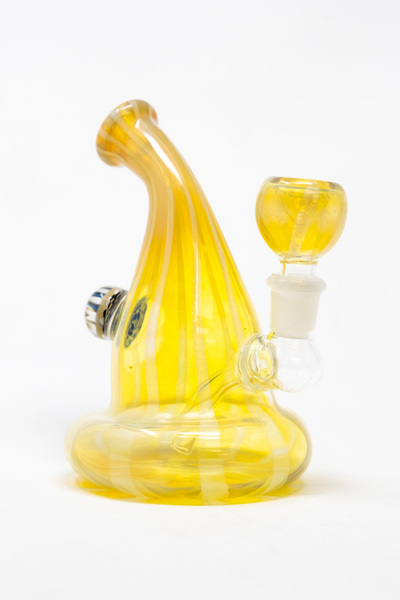 5" Fumed Color Changing Glass Bong