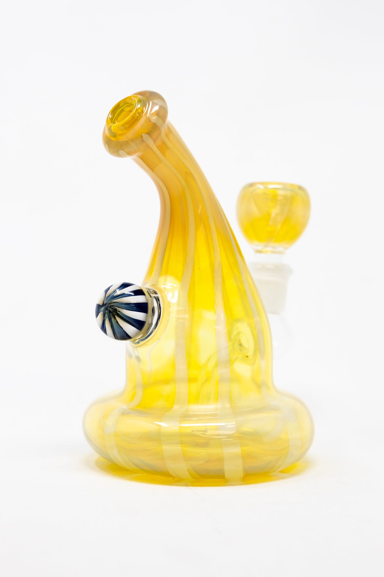 5" Fumed Color Changing Glass Bong