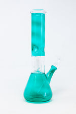 10" Aqua Single Percolator Bong w/ Ice Catcher
