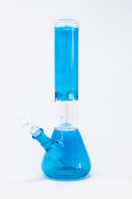 10" Teal Single Percolator Bong w/ Ice Catcher