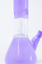 10" Milky Purple Single Percolator Bong w/ Ice Catcher