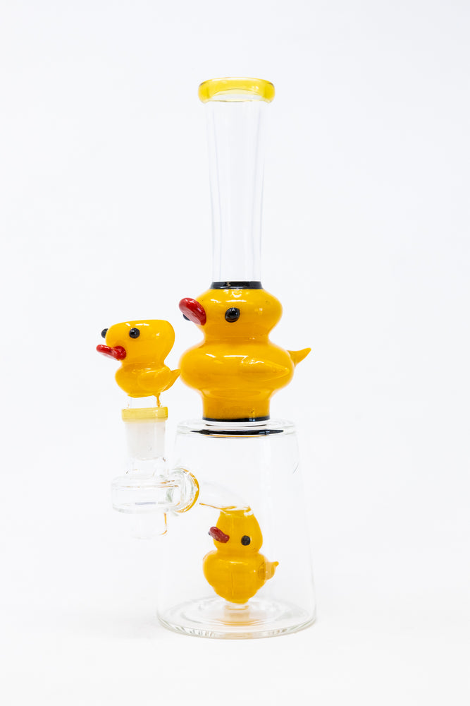 9" Duck Percolator Bong w/ Duck Bowl Pc