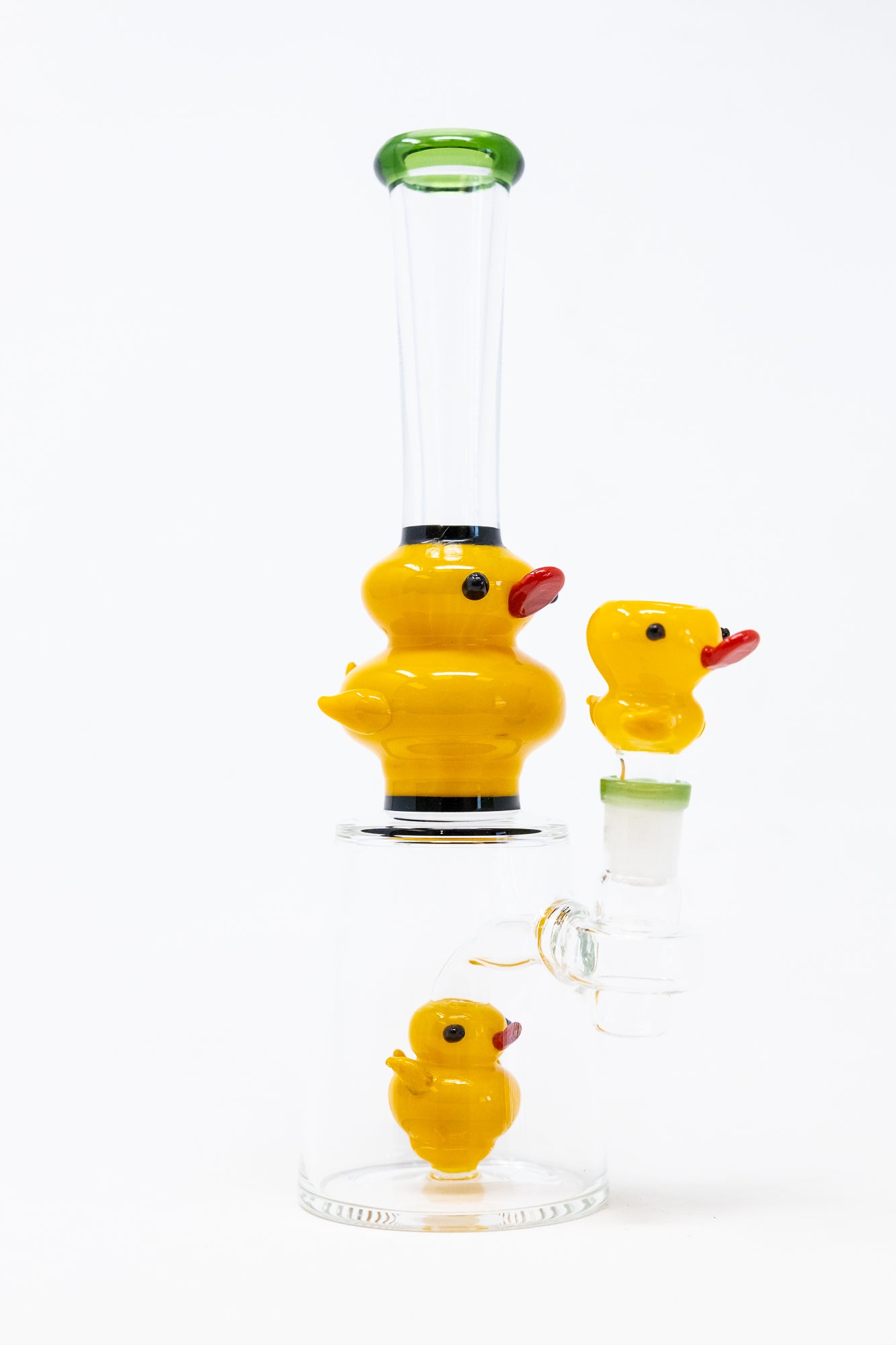 9" Duck Percolator Bong w/ Duck Bowl Pc