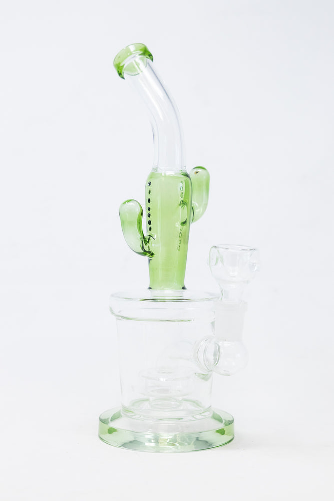 9" Cactus Shower Bend Bong