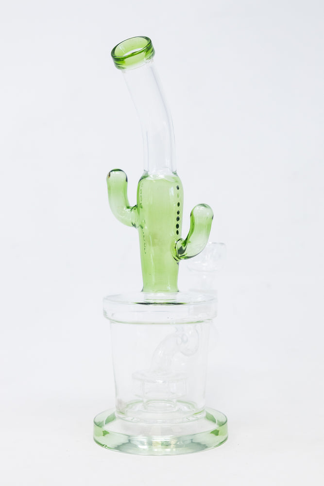 9" Cactus Shower Bend Bong