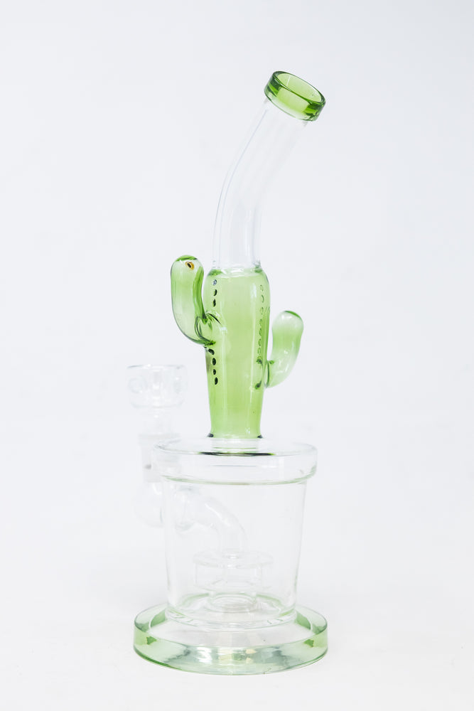 9" Cactus Shower Bend Bong
