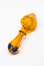 5" Gold Designer Hand Pipe