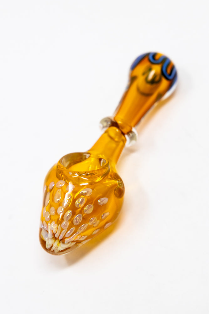 5" Gold Designer Hand Pipe