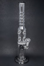 16" Grey Jellyfish Honeycomb Bong