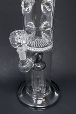 16" Grey Jellyfish Honeycomb Bong