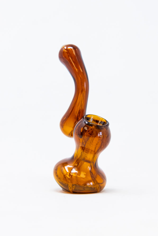 5" Amber Sherlock Bubbler