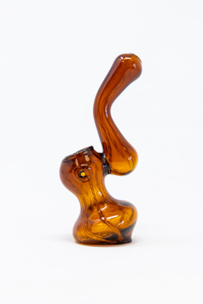 5" Amber Sherlock Bubbler