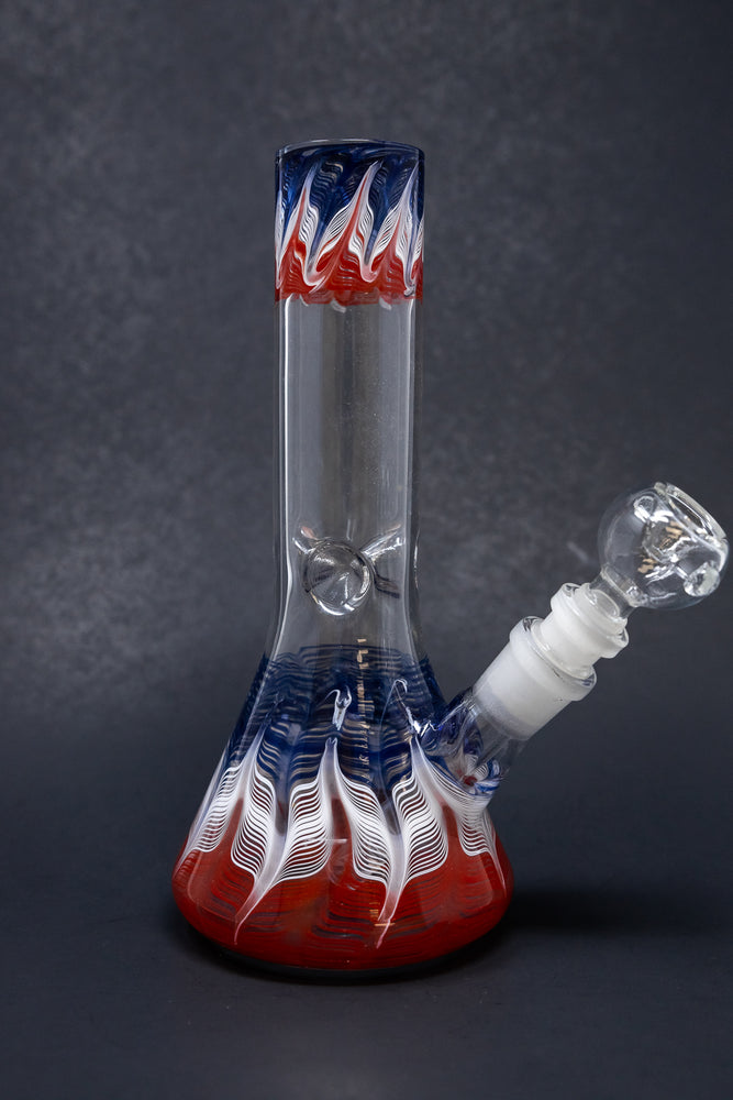 8" USA Beaker Bong