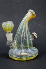 5" Fumed Color Changing Glass Bong