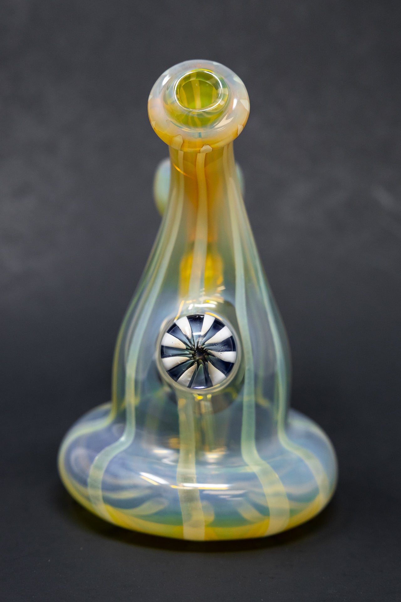 5" Fumed Color Changing Glass Bong