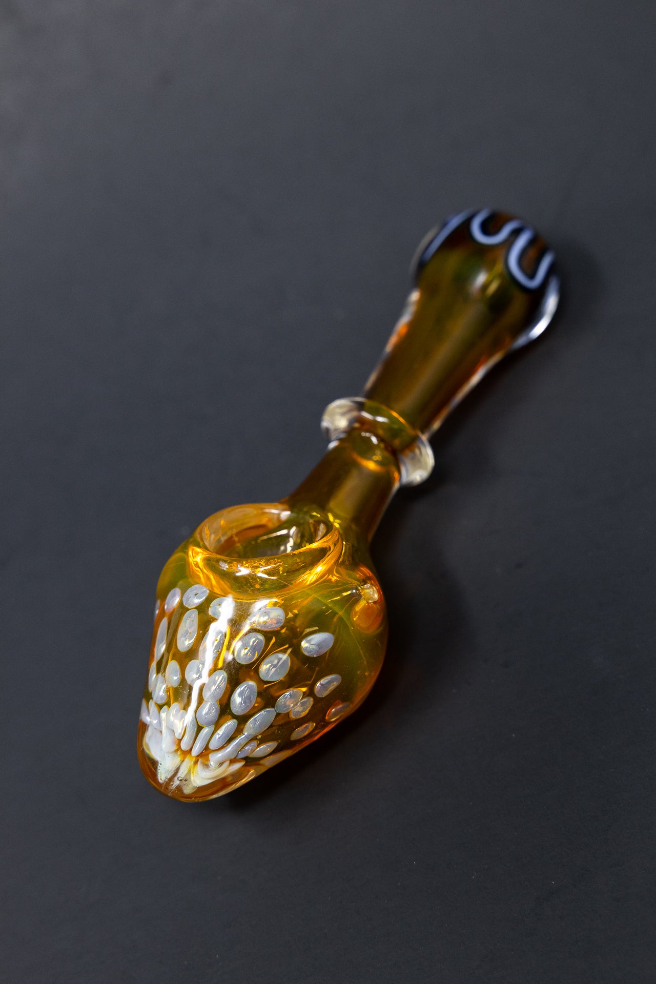 5" Gold Designer Hand Pipe