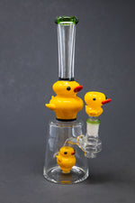 9" Duck Percolator Bong w/ Duck Bowl Pc