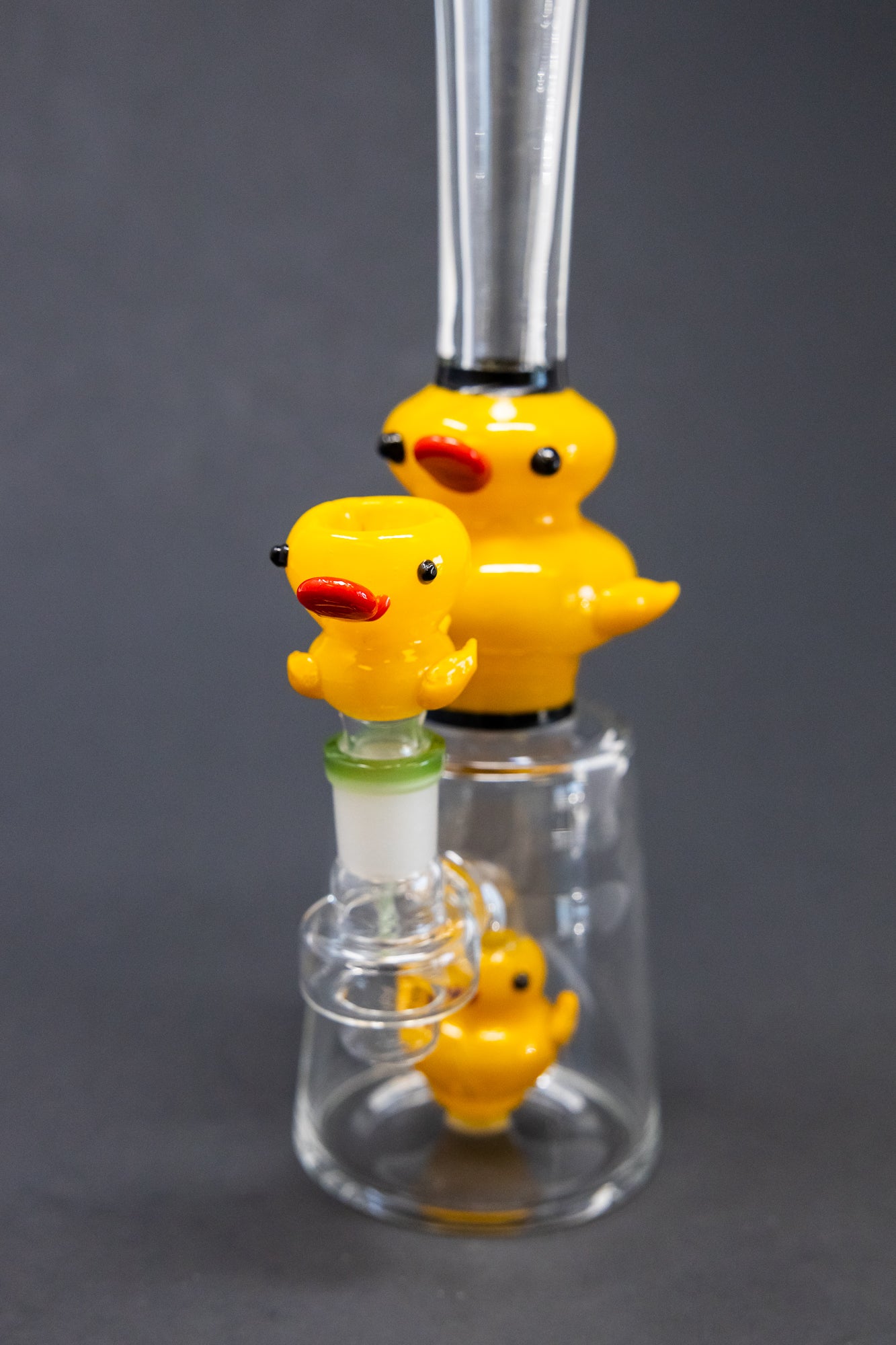 9" Duck Percolator Bong w/ Duck Bowl Pc