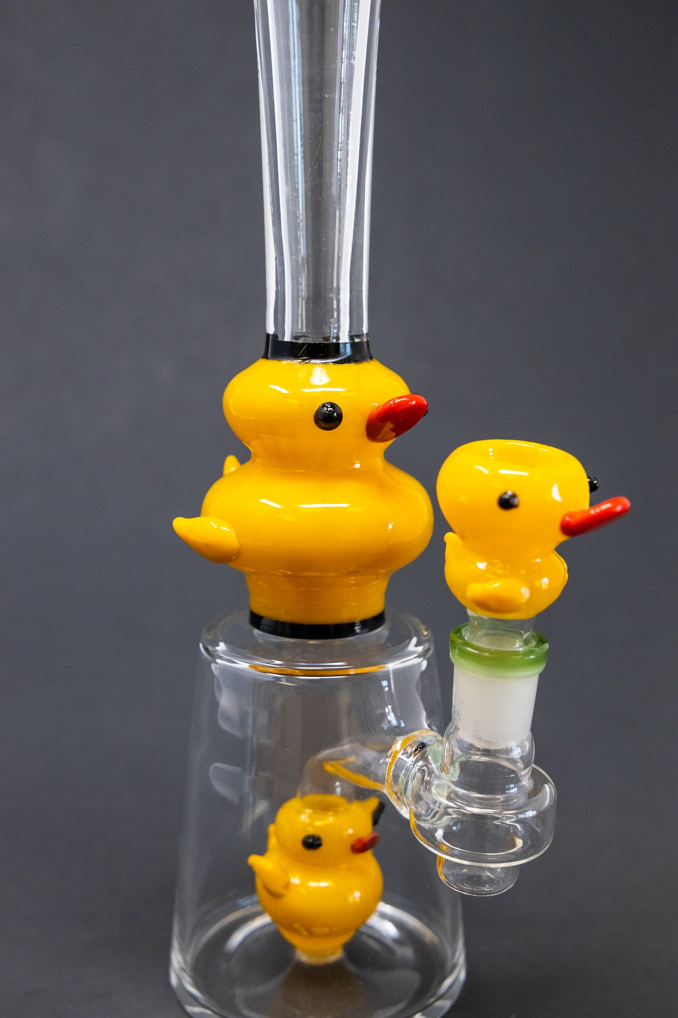 9" Duck Percolator Bong w/ Duck Bowl Pc