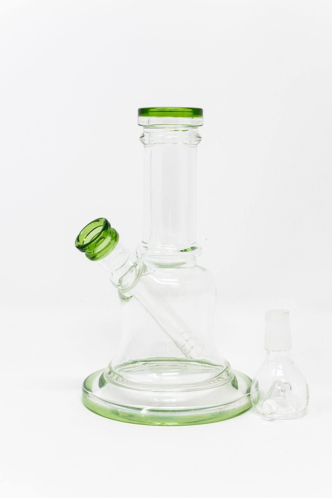 Light Gray 6" Bell Shaped Bong StonedGenie.com Bong