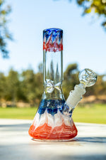 8" USA Beaker Bong