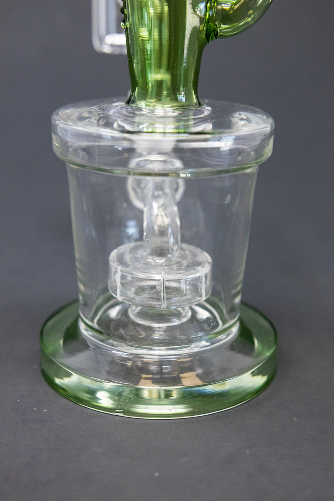 9" Cactus Shower Bend Dab Rig