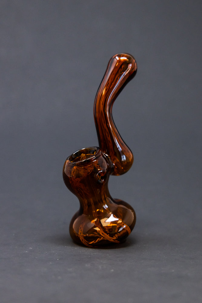 5" Amber Sherlock Bubbler