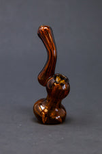 5" Amber Sherlock Bubbler