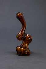 5" Amber Sherlock Bubbler