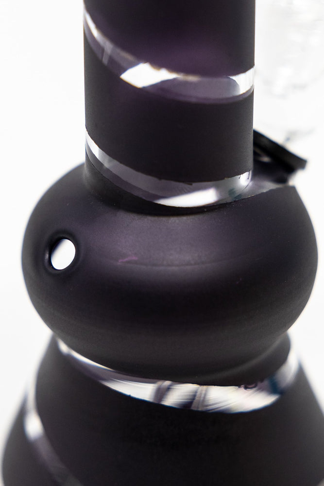 5" Black Mini Bong w/ Carb Hole