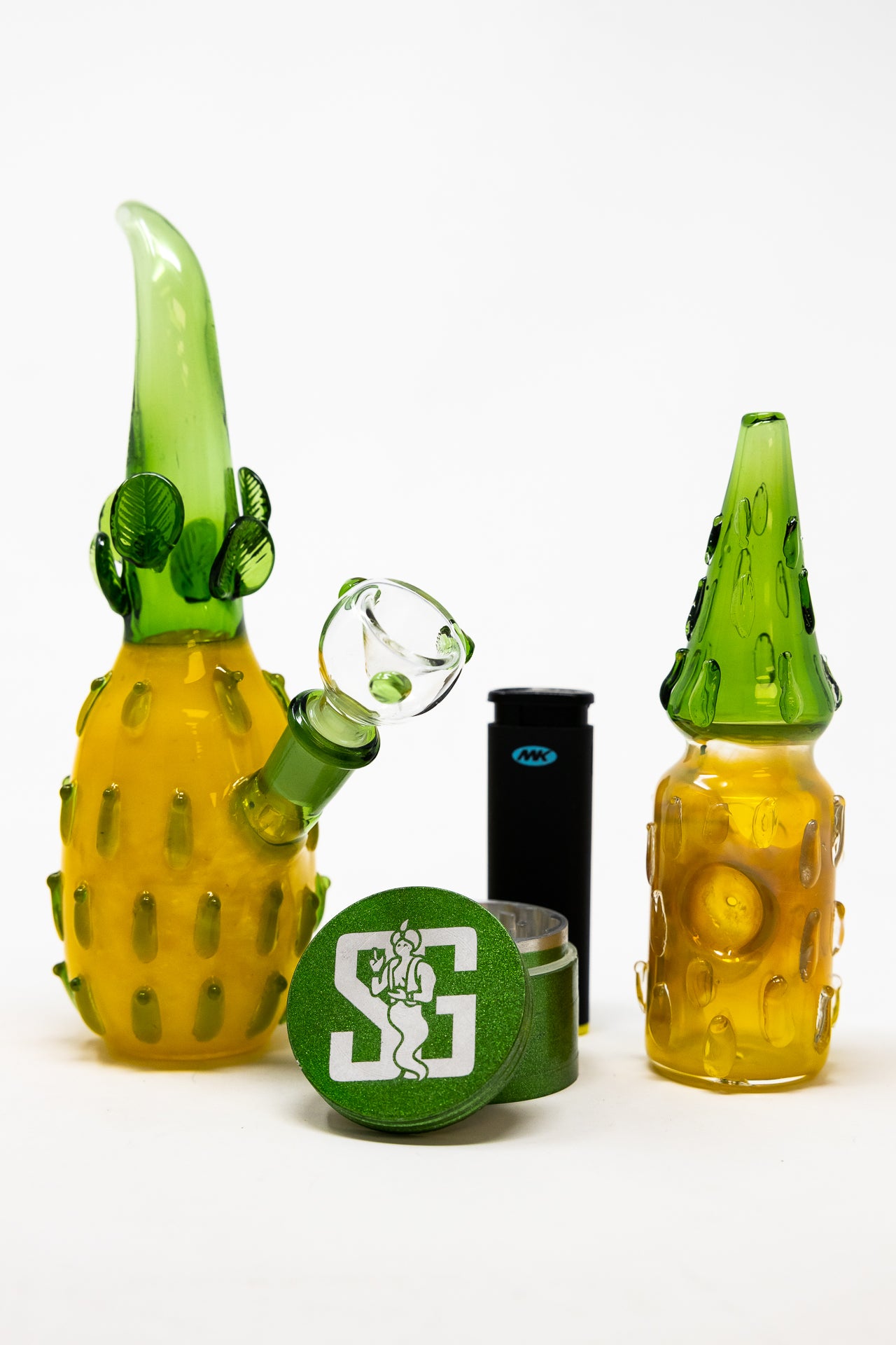 5" Pineapple Bong Combo