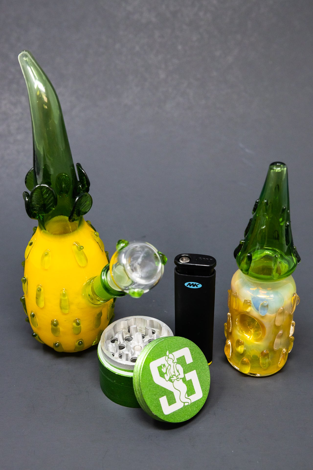 5" Pineapple Bong Combo