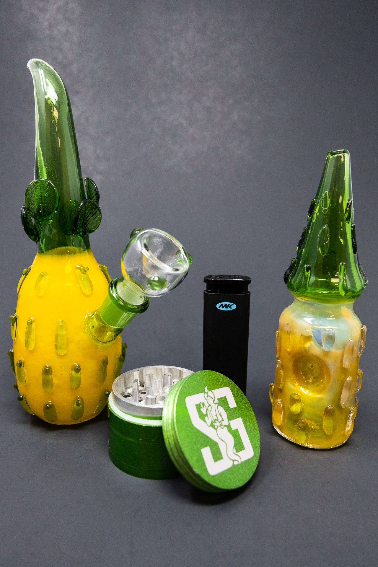 5" Pineapple Bong Combo