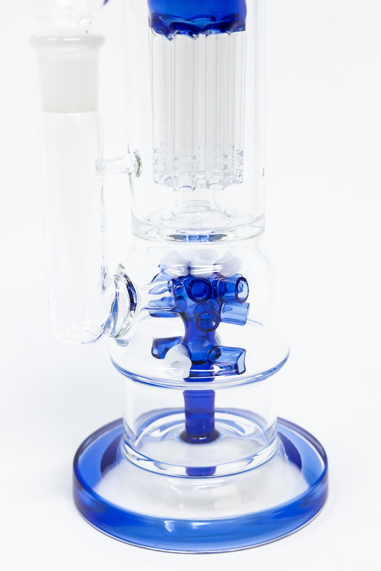 16" Blue Tree & Corona Percolator Bong
