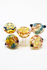 14mm Fumed Swirl Bowl Piece