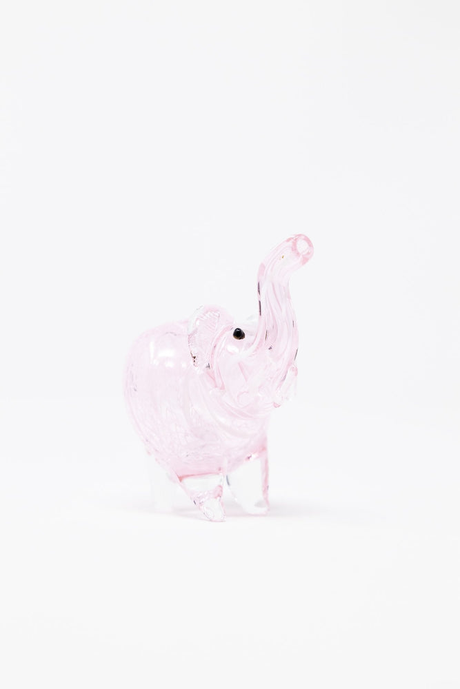 3" Pink Elephant Glass Pipe