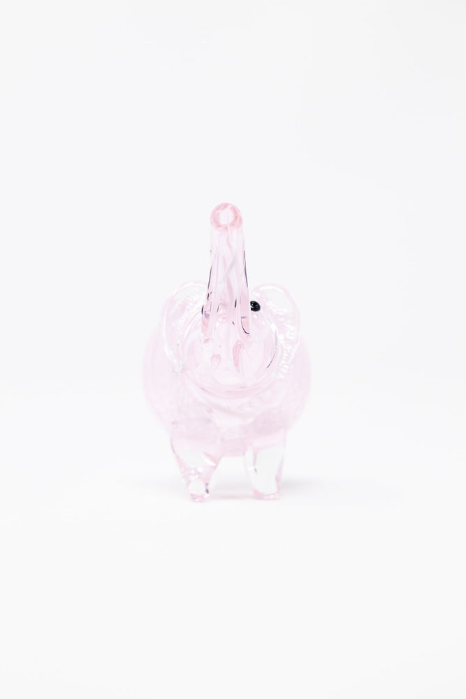 White Smoke Pink Pipe & Elephant Combo StonedGenie.com Combo