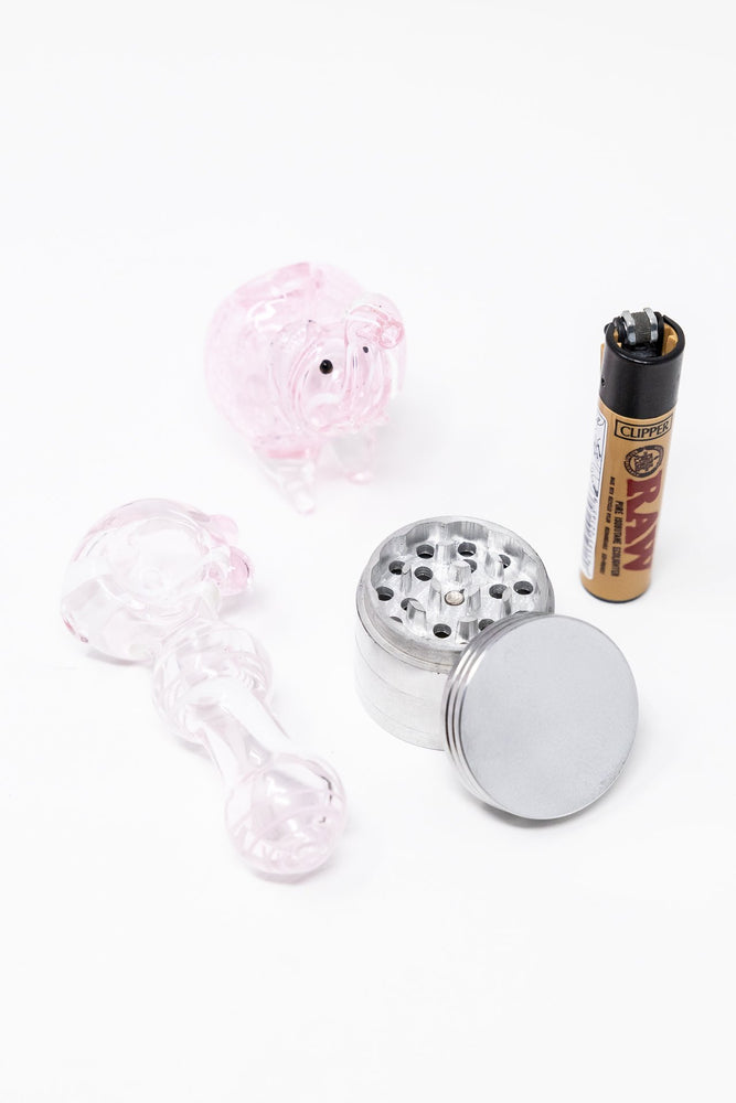 Pink Pipe & Elephant Combo