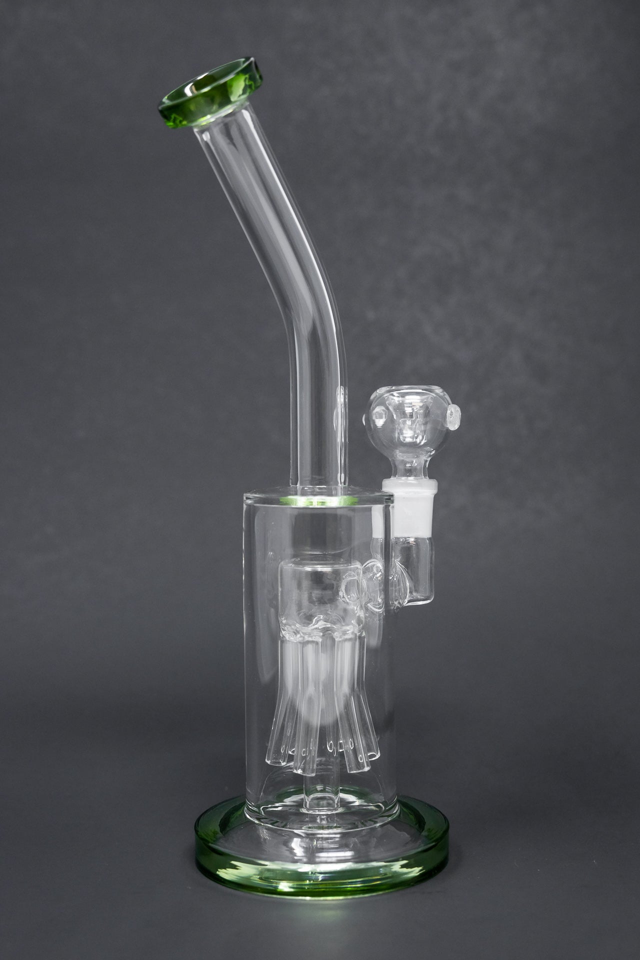9" Jellyfish Percolator Shower Bend Bong StonedGenie.com