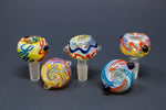 14mm Fumed Swirl Bowl Piece