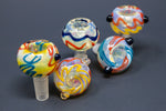 14mm Fumed Swirl Bowl Piece